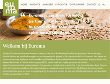 Tablet Screenshot of euroma.com